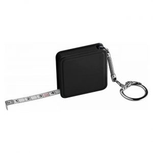 Рулетка-брелок у пластиковому корпусі, сталева стрічка з кільцем з карабіном для ключів. Колір на вибір . Тамподрук на корпусі. Ціна вказана за одиницю .