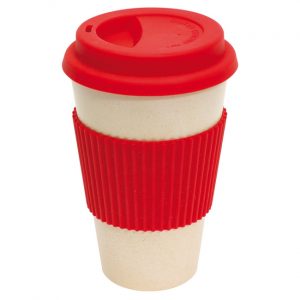 Чашка ” ECO CUP” 400 мл. Чашка 400 мл . Зроблена з бамбука та силікону . Розміри : d 9 x 14,4 см. Тамподрук на чашці можливий як в один так і в кілька кольорів
