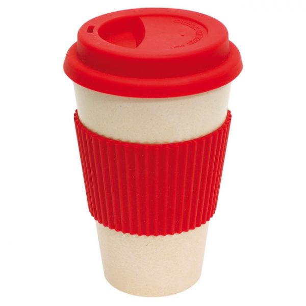 Чашка ” ECO CUP” 400 мл. Чашка 400 мл . Зроблена з бамбука та силікону . Розміри : d 9 x 14,4 см. Тамподрук на чашці можливий як в один так і в кілька кольорів
