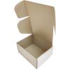 Самозбірна коробка з мікрогофрокартону , трьохшарового, бурого. Розмір коробки 210*170*110мм (Д*В*Ш). Наліпка із самоклеючого паперу 100*70мм з матовою ламінацією . Ціна вказана за одиницю.